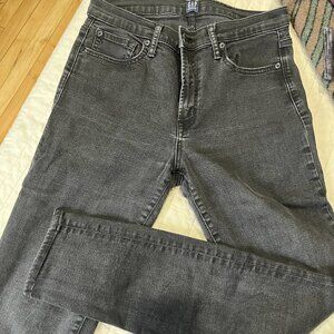Gap black skinny jeans
